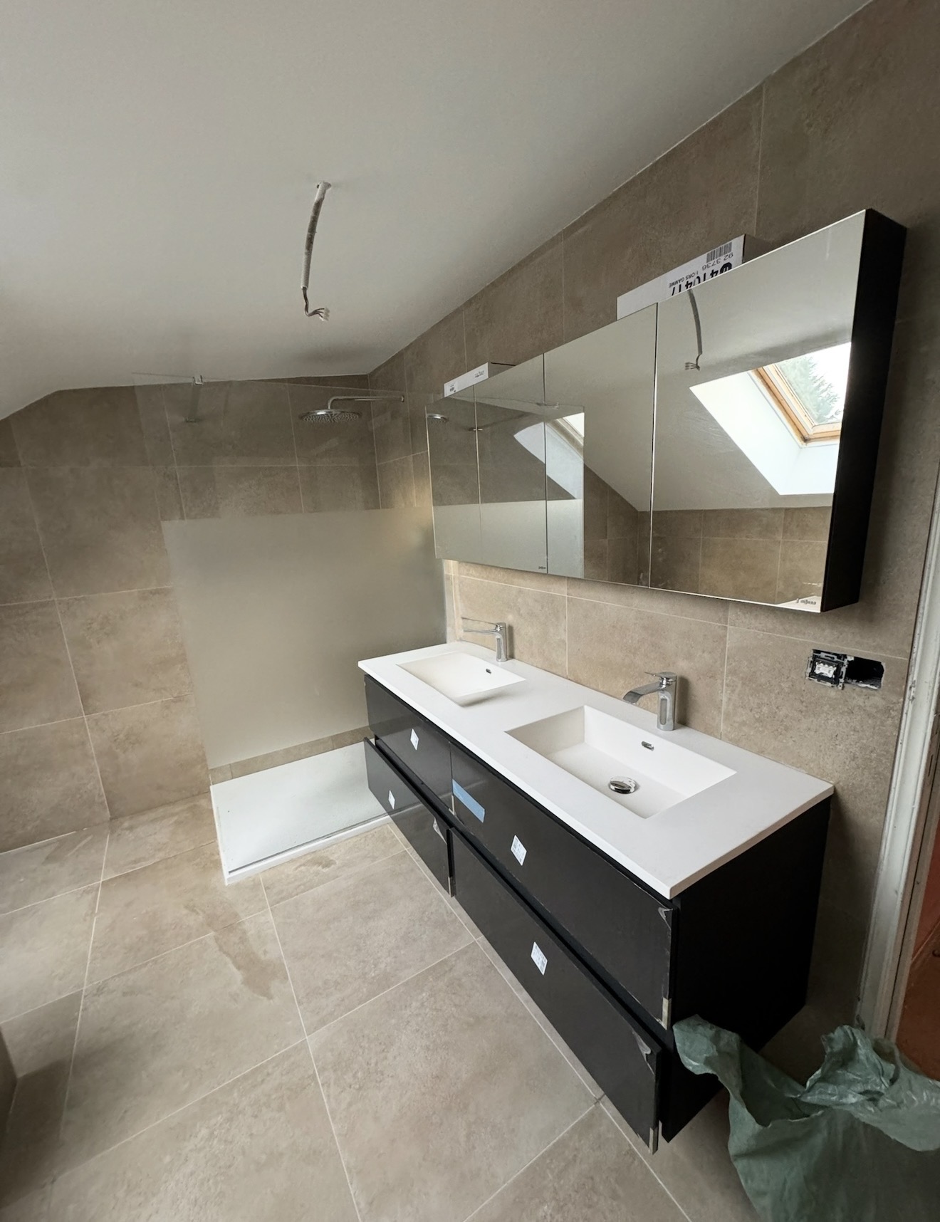 Salle de bain rénovée